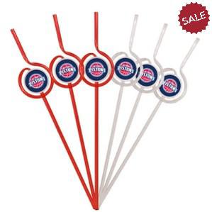 Detroit Pistons Team Sipper Straws