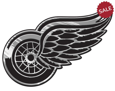 Detroit Red Wings Auto Emblem - Silver