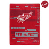 Detroit Red Wings Blanket 60x80 Raschel Digitize Design