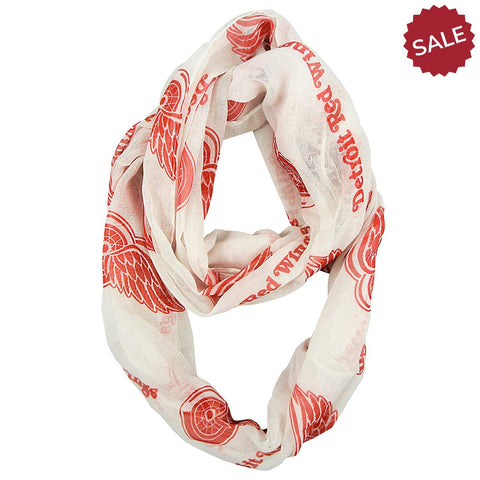 Detroit Red Wings Scarf Infinity Style Alternate