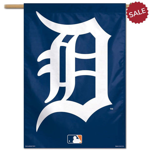 Detroit Tigers Banner 28x40 Vertical Alternate