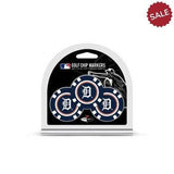 Detroit Tigers Golf Chip with Marker 3 Pack - Special Order