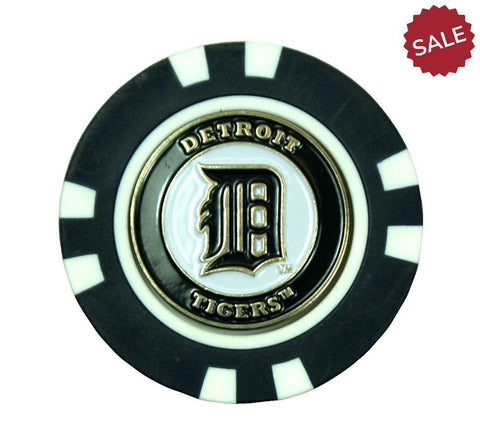 Detroit Tigers Golf Chip with Marker - Bulk