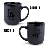 Los Angeles Dodgers Coffee Mug 17oz Matte Black-0