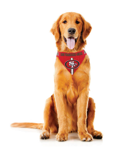 San Francisco 49ers Pet Bandanna Size S-0