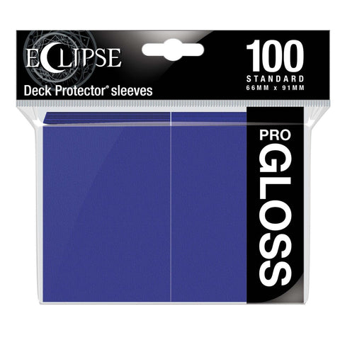 Eclipse Gloss Standard Sleeves 100 Pack Royal Purple-0
