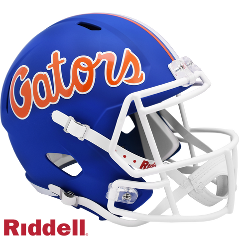 Florida Gators Helmet Riddell Replica Full Size Speed Style Blue-0