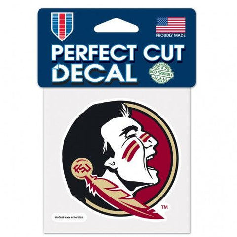 Florida State Seminoles Decal 4x4 Perfect Cut Color - Team Fan Cave