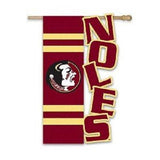 Florida State Seminoles Flag Garden Style Applique Sculpted - Team Fan Cave