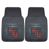 Florida State Seminoles Heavy Duty 2-Piece Vinyl Car Mats - Team Fan Cave