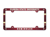 Florida State Seminoles License Plate Frame - Full Color-0