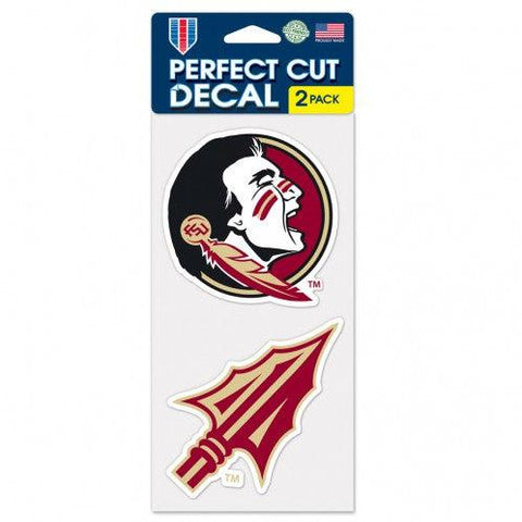 Florida State Seminoles Set of 2 Die Cut Decals - Team Fan Cave