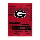 Georgia Bulldogs Blanket 60x80 Raschel Digitize Design