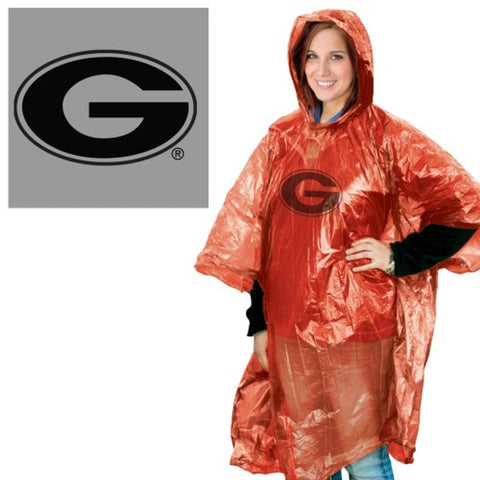 Georgia Bulldogs Rain Poncho-0