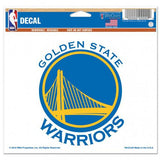 Golden State Warriors Decal 5x6 Color