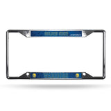 Golden State Warriors License Plate Frame Chrome EZ View - Team Fan Cave