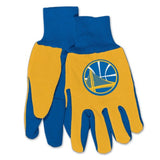 Golden State Warriors Two Tone Gloves - Adult-0