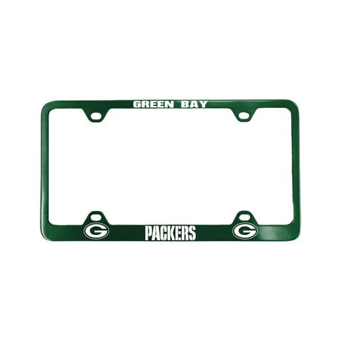 Green Bay Packers License Plate Frame Laser Cut Green - Team Fan Cave