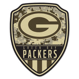 Green Bay Packers Sign Wood 11x14 Shield Shape-0