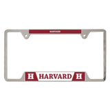 Harvard Crimson License Plate Frame Metal Special Order