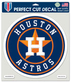 Houston Astros Decal 8x8 Die Cut Color