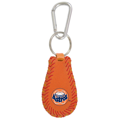 Houston Astros Keychain Team Color Baseball Retro 80's Logo CO-0