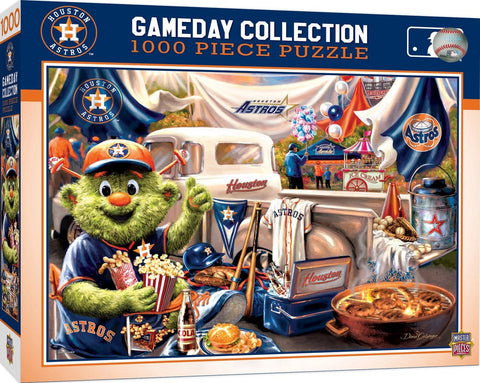 Houston Astros Puzzle 1000 Piece Gameday Design-0