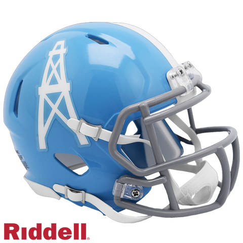 Houston Oilers Helmet Riddell Replica Mini Speed Style 1960-1962 T/B-0