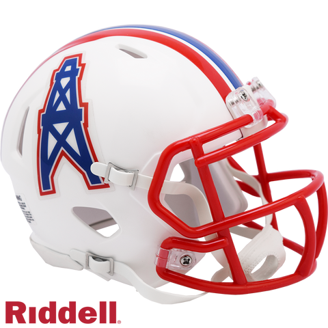 Houston Oilers Helmet Riddell Replica Mini Speed Style 1981-1998 T/B-0