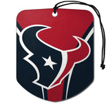 Houston Texans Air Freshener Shield Design 2 Pack - Team Fan Cave