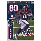 Houston Texans Andre Johnson Decal 11x17 Multi Use