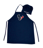 Houston Texans Apron and Chef Hat Set - Team Fan Cave