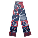 Houston Texans Scarf Printed Bar Design - Team Fan Cave