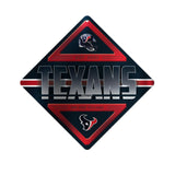 Houston Texans Sign Metal Diamond Shape