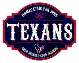 Houston Texans Sign Wood 12 Inch Homegating Tavern