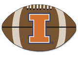 Illinois Fighting Illini Football Mat 22x35 - Special Order - Team Fan Cave