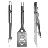 Illinois Fighting Illini Grilling BBQ 3 Piece Utensil Set - Team Fan Cave