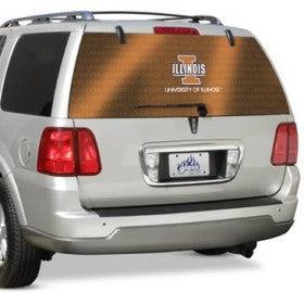 Illinois Fighting Illini Rear Window Film - Team Fan Cave