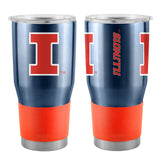 Illinois Fighting Illini Travel Tumbler 30oz Stainless Steel - Special Order-0