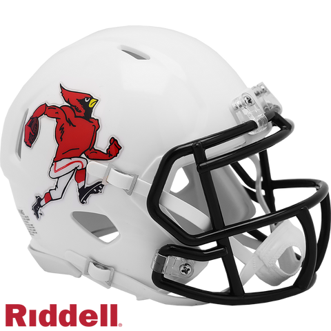 Illinois State Redbirds Helmet Riddell Replica Mini Speed Style Reggie Redbird-0