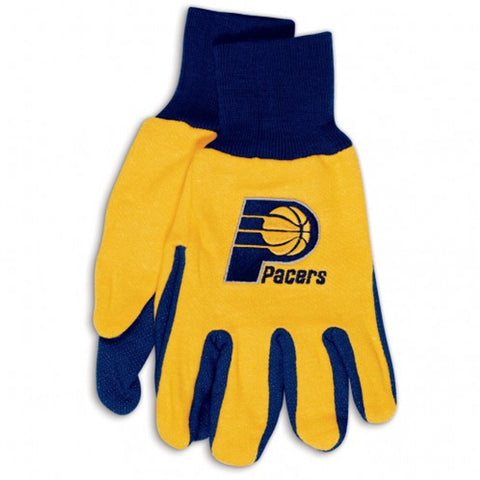 Indiana Pacers Gloves Two Tone Style Adult Size-0