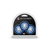 Indianapolis Colts Golf Chip with Marker 3 Pack-0