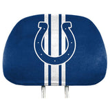 Indianapolis Colts Headrest Covers Full Printed Style - Special Order - Team Fan Cave