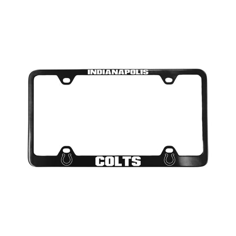 Indianapolis Colts License Plate Frame Laser Cut Blue - Team Fan Cave