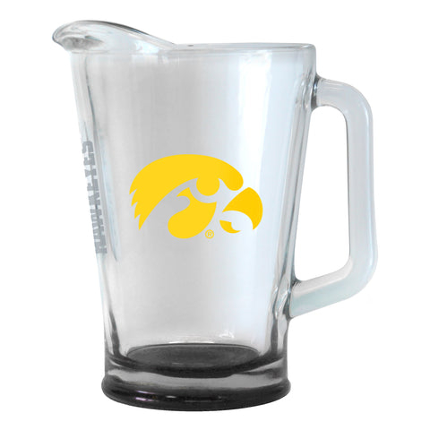 Iowa Hawkeyes 60 oz Elite Glass Pitcher - Team Fan Cave