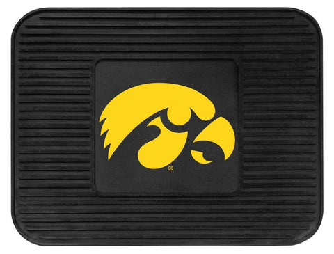 Iowa Hawkeyes Car Mat Heavy Duty Vinyl Rear Seat - Team Fan Cave