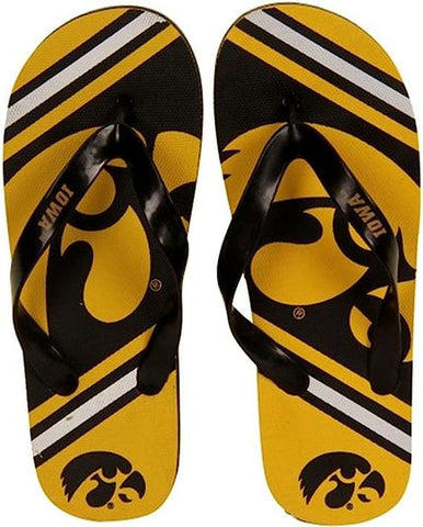 Iowa Hawkeyes Flip Flop - Women Jelly - (1 Pair) - L-0