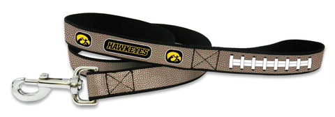 Iowa Hawkeyes Reflective Football Leash - S - Team Fan Cave