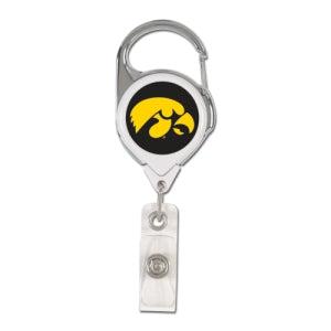 Iowa Hawkeyes Retractable Premium Badge Holder - Team Fan Cave