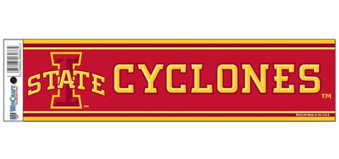 Iowa State Cyclones Bumper Sticker - Special Order